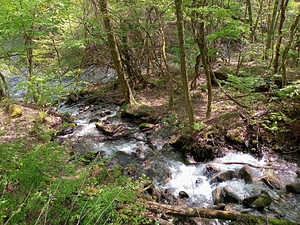 長野・駒ケ根市の水源地